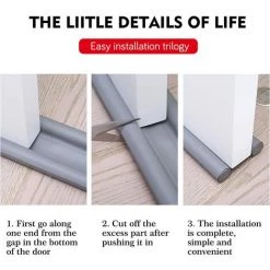 EAUDACè Fond Joint De Porte, Joint De Porte Interieur,Boudin Porte Double Isolant,Boudin De Porte Anti Froid,Joint De Porte Interieur Universel Etanche Coupe-Vent Et Anti-poussière(Gris) 8 EAUDACè Fond Joint De Porte, Joint De Porte Interieur,Boudin Porte Double Isolant,Boudin De Porte Anti Froid,Joint De Porte Interieur Universel Etanche Coupe-Vent Et Anti-poussière(Gris) -Tapis et paillasson Soldes 63705582 4