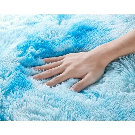 40*40 Cm Moderne Minimaliste Tie Dye Long Cheveux Tapis Moderne Intérieur Moelleux Tapis Super Doux Moelleux Velours Moelleux Doux Cheveux Longs,HANBING 4 40*40 Cm Moderne Minimaliste Tie Dye Long Cheveux Tapis Moderne Intérieur Moelleux Tapis Super Doux Moelleux Velours Moelleux Doux Cheveux Longs,HANBING – Image 4