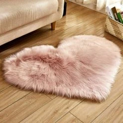 Coussin En Peluche De Pêche De Tapis En Peluche D'amour Rose Clair Adapté Au Salon, à La Chambre à Coucher, Au Bureau Et à D'autres Endroits 40 * 50cm,HANBING