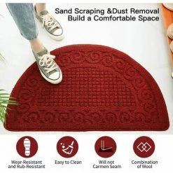 CLEGGFR Tapis Entree Interieur,Durable Tapis Antiderapant, Paillasson Interieur, Tapis Absorbants, Entree Mat, Paillassons Pour Entrée Lavable En Machine 48 * 78CM 9 CLEGGFR Tapis Entree Interieur,Durable Tapis Antiderapant, Paillasson Interieur, Tapis Absorbants, Entree Mat, Paillassons Pour Entrée Lavable En Machine 48 * 78CM -Tapis et paillasson Soldes 63823384 5