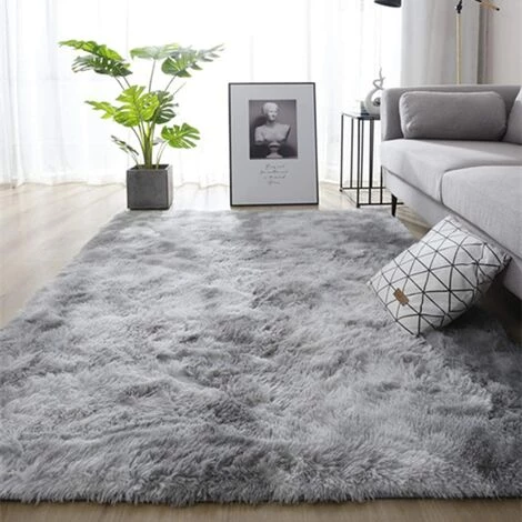 ARC-EN-CIéL Tapis Chambre Shaggy Arcenciél Tapis Pour Salon Shaggy Tapis De Sol Grand Pour Couloir Soft Tapis à Poils Longs Moelleux Tapis Antidérapant Intérieur Moelleux épais Pour Salon Chambre(Gris Blanc,80*160cm) 2 ARC-EN-CIéL Tapis Chambre Shaggy Arcenciél Tapis Pour Salon Shaggy Tapis De Sol Grand Pour Couloir Soft Tapis à Poils Longs Moelleux Tapis Antidérapant Intérieur Moelleux épais Pour Salon Chambre(Gris Blanc,80*160cm) – Image 2