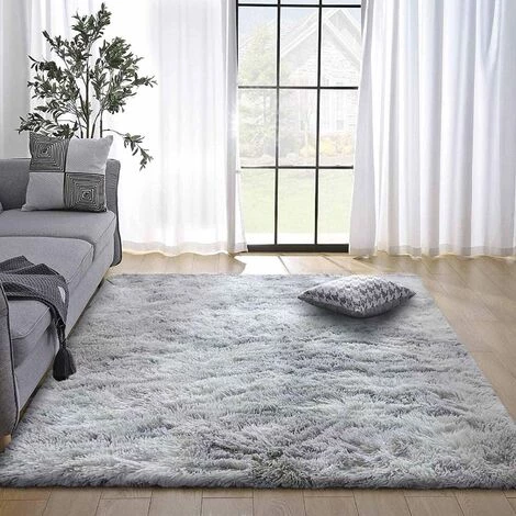 ARC-EN-CIéL Tapis Chambre Shaggy Arcenciél Tapis Pour Salon Shaggy Tapis De Sol Grand Pour Couloir Soft Tapis à Poils Longs Moelleux Tapis Antidérapant Intérieur Moelleux épais Pour Salon Chambre(Gris Blanc,80*160cm) 5 ARC-EN-CIéL Tapis Chambre Shaggy Arcenciél Tapis Pour Salon Shaggy Tapis De Sol Grand Pour Couloir Soft Tapis à Poils Longs Moelleux Tapis Antidérapant Intérieur Moelleux épais Pour Salon Chambre(Gris Blanc,80*160cm) – Image 5
