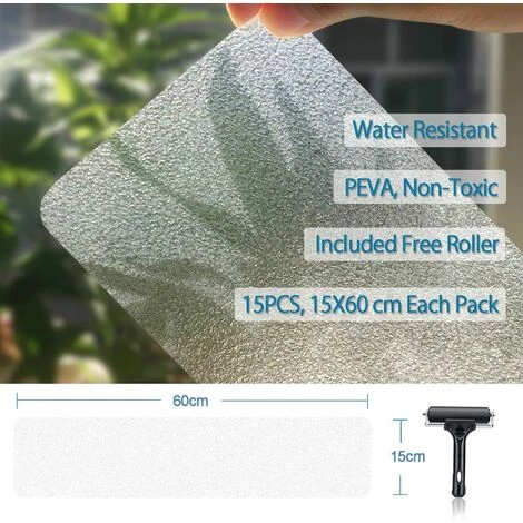 FR-LIFE BR-Vie Bande Antiderapante Escalier, 15PCS 15 X 61cm Ruban Adhésif Antidérapant, Marchette Escalier Transparent En PEVA, Tapis Escalier, Contre Marche Pour Escalier Adhesif Pour Enfants Aînés Animaux 2 FR-LIFE BR-Vie Bande Antiderapante Escalier, 15PCS 15 X 61cm Ruban Adhésif Antidérapant, Marchette Escalier Transparent En PEVA, Tapis Escalier, Contre Marche Pour Escalier Adhesif Pour Enfants Aînés Animaux – Image 2