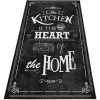 WELLHOME Tapis En Polyester Tamponné De 60 X 100 Cm