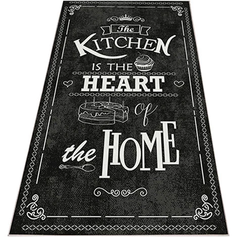 WELLHOME Tapis En Polyester Tamponné De 60 X 100 Cm 1 WELLHOME Tapis En Polyester Tamponné De 60 X 100 Cm