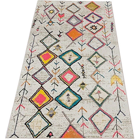 WELLHOME Tapis En Polyester Tamponné De 60 X 100 Cm 1 WELLHOME Tapis En Polyester Tamponné De 60 X 100 Cm