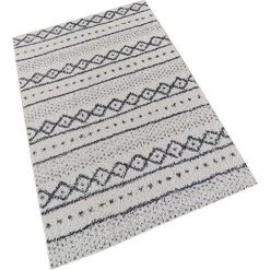 WELLHOME Tapis En Polyester Tamponné De 60 X 100 Cm