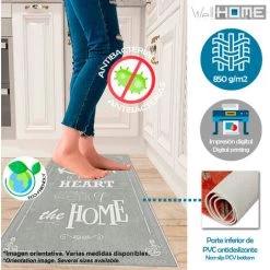 WELLHOME Tapis En Polyester Tamponné De 60 X 100 Cm 7 WELLHOME Tapis En Polyester Tamponné De 60 X 100 Cm -Tapis et paillasson Soldes 64376025 3