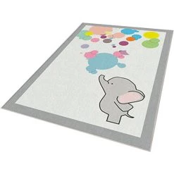 WELLHOME Tapis En Polyester Estampillé 100 X 200 Cm