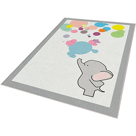 WELLHOME Tapis En Polyester Estampillé 100 X 200 Cm 1 WELLHOME Tapis En Polyester Estampillé 100 X 200 Cm