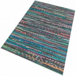WELLHOME Tapis En Polyester Tamponné De 60 X 100 Cm