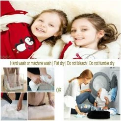 MONLY Tapis En Fausse Fourrure Pour Chambre à Coucher, Chevet, Salon, Maison, Tapis, Déco, Avec, 8 Pièces, Lavable, Tapis, Pince (2x3ft/60x90cm, Noir) 9 MONLY Tapis En Fausse Fourrure Pour Chambre à Coucher, Chevet, Salon, Maison, Tapis, Déco, Avec, 8 Pièces, Lavable, Tapis, Pince (2x3ft/60x90cm, Noir) -Tapis et paillasson Soldes 64459828 5