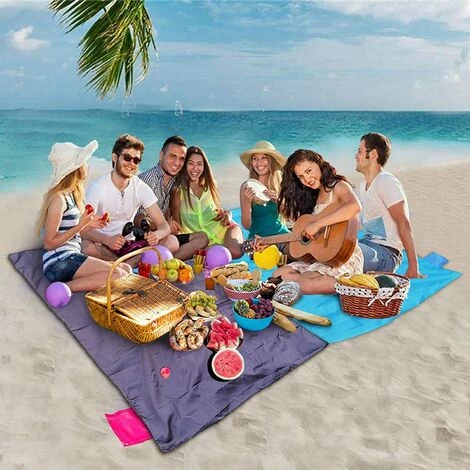SLBRILLèRE Mini Couverture De Pique Niques,2pcs Tapis De Plage Portable,Imperméable,Anti-Sable,Tapis De Pique-Niques Lavable,Picnic Blanket Extérieure Pour Plage,Camping Et Randonnée 70 * 110 Cm 5 SLBRILLèRE Mini Couverture De Pique Niques,2pcs Tapis De Plage Portable,Imperméable,Anti-Sable,Tapis De Pique-Niques Lavable,Picnic Blanket Extérieure Pour Plage,Camping Et Randonnée 70 * 110 Cm – Image 5