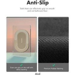 BAICCCF Tapis 51 Cm × 81 Cm - Tapis De Bain Tapis De Salle De Bain Innovant Tapis De Bain Super Absorbant à Séchage Rapide Avec Dos En Caoutchouc Résistant à La Saleté Tapis Pour Sol De Salle De Bain Tapis De Salle De Bain Beige Antidérapant Pour Douche évier Bai 7 BAICCCF Tapis 51 Cm × 81 Cm - Tapis De Bain Tapis De Salle De Bain Innovant Tapis De Bain Super Absorbant à Séchage Rapide Avec Dos En Caoutchouc Résistant à La Saleté Tapis Pour Sol De Salle De Bain Tapis De Salle De Bain Beige Antidérapant Pour Douche évier Bai -Tapis et paillasson Soldes 64736140 3