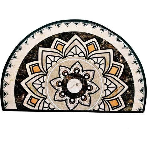 BAICCCF Tapis 51 Cm × 76 Cm Tapis D'entrée D'intérieur Pour Entrée De Porte D'entrée à L'intérieur De La Maison Tapis De Sol D'entrée De Maison Tapis De Porte Arrière Absorbant Antidérapant Lavable En Machine Avec Motif Floral Multicolore Vintage - Motif #2 1 BAICCCF Tapis 51 Cm × 76 Cm Tapis D'entrée D'intérieur Pour Entrée De Porte D'entrée à L'intérieur De La Maison Tapis De Sol D'entrée De Maison Tapis De Porte Arrière Absorbant Antidérapant Lavable En Machine Avec Motif Floral Multicolore Vintage - Motif #2