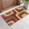 BAICCCF Tapis 81 Cm × 50 Cm Tapis D'entrée Géométrique Fushcia Tapis De Bienvenue Tapis De Porte D'entrée Pour Entrée Intérieure Tapis De Porte Intérieur Lavable En Machine Antidérapant Pour Porte/cuisine/salle De Bain/buanderie - Fuchsia Géométrique 32