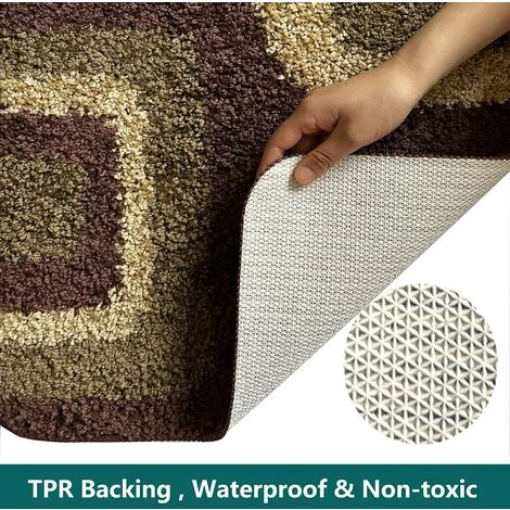 BAICCCF Tapis 81 Cm × 50 Cm Tapis D'entrée Géométrique Fushcia Tapis De Bienvenue Tapis De Porte D'entrée Pour Entrée Intérieure Tapis De Porte Intérieur Lavable En Machine Antidérapant Pour Porte/cuisine/salle De Bain/buanderie - Fuchsia Géométrique 32 4 BAICCCF Tapis 81 Cm × 50 Cm Tapis D'entrée Géométrique Fushcia Tapis De Bienvenue Tapis De Porte D'entrée Pour Entrée Intérieure Tapis De Porte Intérieur Lavable En Machine Antidérapant Pour Porte/cuisine/salle De Bain/buanderie - Fuchsia Géométrique 32 – Image 4