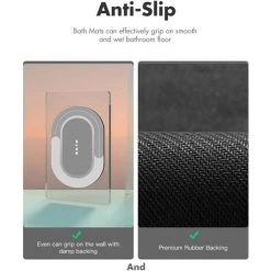 BAICCCF Tapis 50 Cm × 81 Cm - Tapis De Bain Tapis De Salle De Bain Innovant Tapis De Bain Super Absorbant à Séchage Rapide Avec Dos En Caoutchouc Résistant à La Saleté Tapis Pour Sol De Salle De Bain Tapis De Salle De Bain Gris Antidérapant Pour Douche Lavabo Bai 7 BAICCCF Tapis 50 Cm × 81 Cm - Tapis De Bain Tapis De Salle De Bain Innovant Tapis De Bain Super Absorbant à Séchage Rapide Avec Dos En Caoutchouc Résistant à La Saleté Tapis Pour Sol De Salle De Bain Tapis De Salle De Bain Gris Antidérapant Pour Douche Lavabo Bai -Tapis et paillasson Soldes 64736170 3