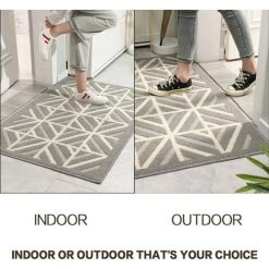 BAICCCF Tapis Paillasson Intérieur Extérieur 60 Cm × 91 Cm, Tapis De Sol Antidérapant Amélioré 2022, Tapis De Bienvenue Pour La Maison, Le Jardin, La Terrasse, Le Garage (24 X 36/60 X 90 Cm, Style Monet) - Monnet 9 BAICCCF Tapis Paillasson Intérieur Extérieur 60 Cm × 91 Cm, Tapis De Sol Antidérapant Amélioré 2022, Tapis De Bienvenue Pour La Maison, Le Jardin, La Terrasse, Le Garage (24 X 36/60 X 90 Cm, Style Monet) - Monnet -Tapis et paillasson Soldes 64736171 5