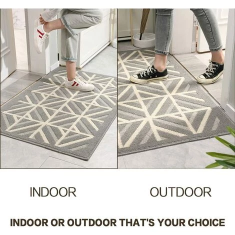 BAICCCF Tapis Paillasson Intérieur Extérieur 60 Cm × 91 Cm, Tapis De Sol Antidérapant Amélioré 2022, Tapis De Bienvenue Pour La Maison, Le Jardin, La Terrasse, Le Garage (24 X 36/60 X 90 Cm, Style Monet) - Monnet 5 BAICCCF Tapis Paillasson Intérieur Extérieur 60 Cm × 91 Cm, Tapis De Sol Antidérapant Amélioré 2022, Tapis De Bienvenue Pour La Maison, Le Jardin, La Terrasse, Le Garage (24 X 36/60 X 90 Cm, Style Monet) - Monnet – Image 5