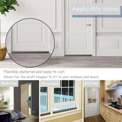 MONLY Boudin De Porte 96 CM, Boudin De Porte Isolant, Boudin De Porte Ajustable, Boudin De Porte Double, Boudin De Porte Decoratif, Boudin De Porte Gris Pour L'éCart Porte Chambre 9 MONLY Boudin De Porte 96 CM, Boudin De Porte Isolant, Boudin De Porte Ajustable, Boudin De Porte Double, Boudin De Porte Decoratif, Boudin De Porte Gris Pour L'éCart Porte Chambre -Tapis et paillasson Soldes 64852777 5