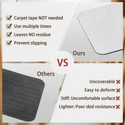 Dontodent Lot De 15 Marchettes D'escalier, 20 X 76 Cm Tapis De Sécurité Antidérapant Tapis D'intérieur Antidérapant Pour Enfants, Aînés Et Animaux De Compagnie Avec Adhésif Réutilisable, Marron 7 Dontodent Lot De 15 Marchettes D'escalier, 20 X 76 Cm Tapis De Sécurité Antidérapant Tapis D'intérieur Antidérapant Pour Enfants, Aînés Et Animaux De Compagnie Avec Adhésif Réutilisable, Marron -Tapis et paillasson Soldes 64861651 3