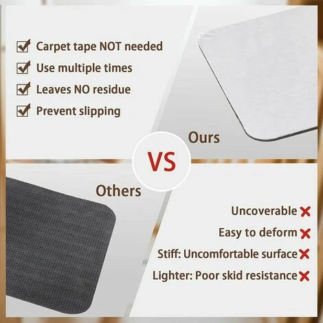 Dontodent Lot De 15 Marchettes D'escalier, 20 X 76 Cm Tapis De Sécurité Antidérapant Tapis D'intérieur Antidérapant Pour Enfants, Aînés Et Animaux De Compagnie Avec Adhésif Réutilisable, Marron 3 Dontodent Lot De 15 Marchettes D'escalier, 20 X 76 Cm Tapis De Sécurité Antidérapant Tapis D'intérieur Antidérapant Pour Enfants, Aînés Et Animaux De Compagnie Avec Adhésif Réutilisable, Marron – Image 3