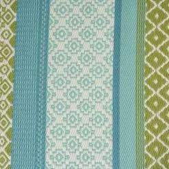 EDENJARDIN ALFOMBRAS Tapis D'extérieur Rectangulaire 120 X 180 Cm, Couleur Turquoise Et Verte -Tapis et paillasson Soldes 64877938 4