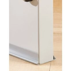 ELLE Calfeutrage De Bas De Porte, Joint En Silicone Souple, Isolation Thermique, Isolation Phonique, Anti-bruit, Anti-poussière, Anti-air Froid, Souris, Fourmis, Cafards, Insectes (fond Plat - Gris)