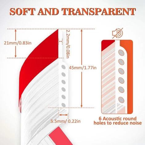 Bas De Porte Strip Auto-adhésif 100 * 4cm, Joints En Silicone à Haute Adhérence, Joint De Bas De Porte, Joint De Porte Insonorisé, Adapté à Anti Bruit Poussière Stop à L'air Froid Insectes Ephé 2 Bas De Porte Strip Auto-adhésif 100 * 4cm, Joints En Silicone à Haute Adhérence, Joint De Bas De Porte, Joint De Porte Insonorisé, Adapté à Anti Bruit Poussière Stop à L'air Froid Insectes Ephé – Image 2