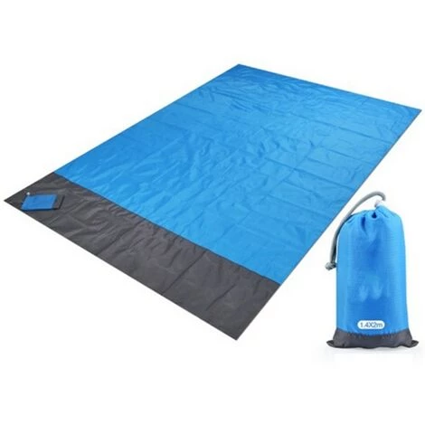 QERSTA Couverture De Plage à Poches étanches 2x2.1 M, Matelas Pliant, Portable Et Léger, Tapis De Pique-nique En Plein Air, 1 QERSTA Couverture De Plage à Poches étanches 2x2.1 M, Matelas Pliant, Portable Et Léger, Tapis De Pique-nique En Plein Air,