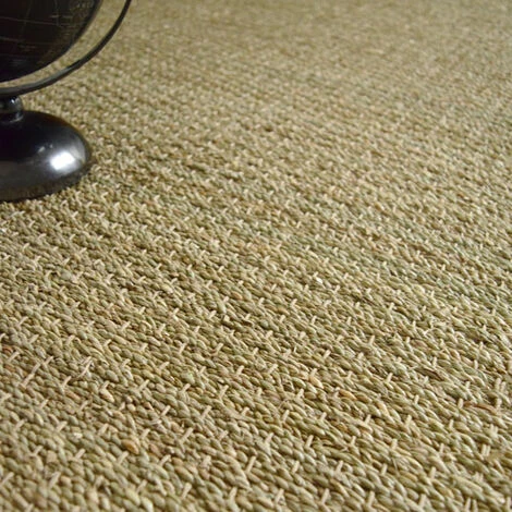 DÉCOWEB Tapis Jonc De Mer Varana Panama - Ganse Coton Anthracite - 120 X 170 Cm 4 DÉCOWEB Tapis Jonc De Mer Varana Panama - Ganse Coton Anthracite - 120 X 170 Cm – Image 4