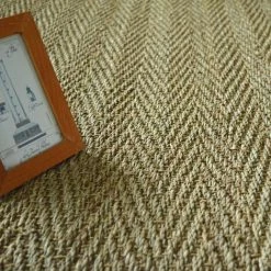 DÉCOWEB Tapis Jonc De Mer Assam Chevron - Ganse Coton Anthracite - 80 X 150 Cm 9 DÉCOWEB Tapis Jonc De Mer Assam Chevron - Ganse Coton Anthracite - 80 X 150 Cm -Tapis et paillasson Soldes 65182261 5