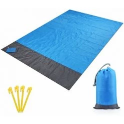 Yoouyida Couverture De Plage Etanche, Tapis De Pique-nique Exterieur, 2 X 1.4M