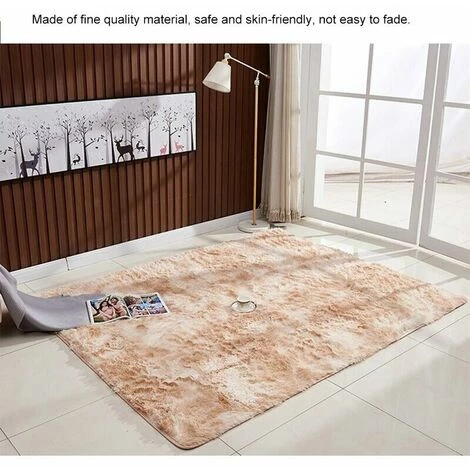 L'FLANEUR Tie-dye Dégradé Tapis Salon Table Basse Tapis Chambre Chevet Tatami Baie Vitrée Tapis Gris Foncé 4060cm ANEUR 4 L'FLANEUR Tie-dye Dégradé Tapis Salon Table Basse Tapis Chambre Chevet Tatami Baie Vitrée Tapis Gris Foncé 4060cm ANEUR – Image 4