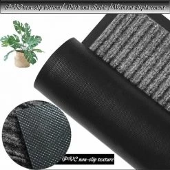 L'FLANEUR Paillassons Tapis Exterieur Terrasse Paillasson Extérieur Et Interieur Tapis Entree Antidérapant Et Anti-Poussière Tapis De Porte Lavable Cuttable Couloir Chambre - 40 60cm Gris ANEUR 7 L'FLANEUR Paillassons Tapis Exterieur Terrasse Paillasson Extérieur Et Interieur Tapis Entree Antidérapant Et Anti-Poussière Tapis De Porte Lavable Cuttable Couloir Chambre - 40 60cm Gris ANEUR -Tapis et paillasson Soldes 65358235 3