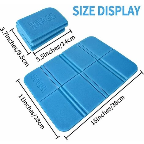 L'FLANEUR Tapis En Mousse Pliable D'extérieur Pour La Randonnée Et Le Camping, Coussin De Siège En Mousse Pliable Léger Pour Enfants, Rouge ANEUR 2 L'FLANEUR Tapis En Mousse Pliable D'extérieur Pour La Randonnée Et Le Camping, Coussin De Siège En Mousse Pliable Léger Pour Enfants, Rouge ANEUR – Image 2