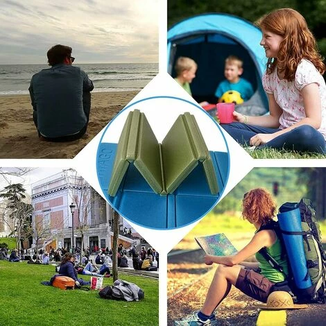 L'FLANEUR Tapis En Mousse Pliable D'extérieur Pour La Randonnée Et Le Camping, Coussin De Siège En Mousse Pliable Léger Pour Enfants, Rouge ANEUR 4 L'FLANEUR Tapis En Mousse Pliable D'extérieur Pour La Randonnée Et Le Camping, Coussin De Siège En Mousse Pliable Léger Pour Enfants, Rouge ANEUR – Image 4