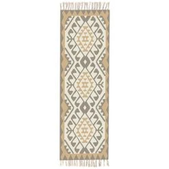 BENOBBY KIDS Tapis De Salon Moderne Avec Gland, Tapis De Petite Chambre à Poils Courts Tapis Lavables Pour Salon Chambre Salle De Bains Canapé 60x90cm-Industrie A