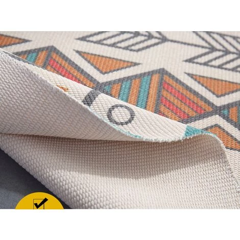 BENOBBY KIDS Tapis De Salon Moderne Avec Gland, Petits Tapis De Chambre à Poils Ras Tapis Lavables Pour Salon Chambre Salle De Bains Canapé 60x90cm-Breakfast At Tiffany's 2 BENOBBY KIDS Tapis De Salon Moderne Avec Gland, Petits Tapis De Chambre à Poils Ras Tapis Lavables Pour Salon Chambre Salle De Bains Canapé 60x90cm-Breakfast At Tiffany's – Image 2