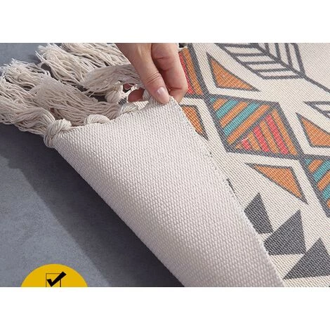 BENOBBY KIDS Tapis De Salon Moderne Avec Gland, Petits Tapis De Chambre à Poils Ras Tapis Lavables Pour Salon Chambre Salle De Bains Canapé 60x90cm-Breakfast At Tiffany's 4 BENOBBY KIDS Tapis De Salon Moderne Avec Gland, Petits Tapis De Chambre à Poils Ras Tapis Lavables Pour Salon Chambre Salle De Bains Canapé 60x90cm-Breakfast At Tiffany's – Image 4