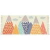BENOBBY KIDS Tapis De Salon Moderne Avec Gland, Tapis De Petite Chambre à Poils Courts Tapis Lavables Pour Salon Chambre Salle De Bains Canapé 60x90cm-Montagnes Et Rivières