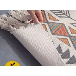 BENOBBY KIDS Tapis De Salon Moderne Avec Gland, Tapis De Petite Chambre à Poils Courts Tapis Lavables Pour Salon Chambre Salle De Bains Canapé 60x90cm-Susug -Tapis et paillasson Soldes 65372818 4