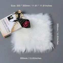 PREMIER Tapis Moelleux Ultra Doux En Peluche Longue Forme Rectangulaire Tapis En Laine En Fausse Peau De Mouton Pour Salon Chambre Balcon Tapis De Sol, S'Il Vous Plait Voir Le Tableau Des Tailles, Blanc, 30 X 30Cm - Blanc, 30 X 30Cm 7 PREMIER Tapis Moelleux Ultra Doux En Peluche Longue Forme Rectangulaire Tapis En Laine En Fausse Peau De Mouton Pour Salon Chambre Balcon Tapis De Sol, S'Il Vous Plait Voir Le Tableau Des Tailles, Blanc, 30 X 30Cm - Blanc, 30 X 30Cm -Tapis et paillasson Soldes 65390015 3