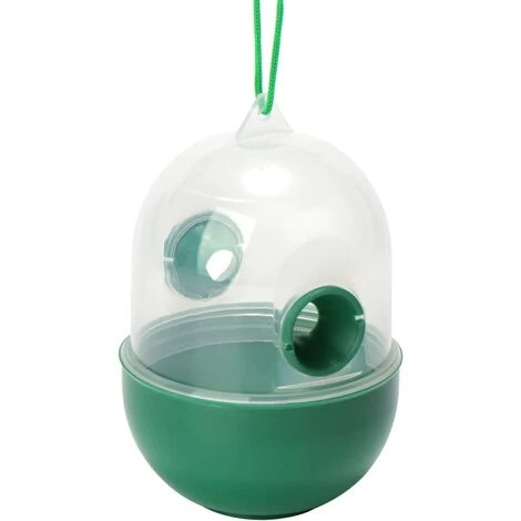 BENOBBY KIDS 4X Piège à Insectes En Plastique - Piège à Guêpes à Suspendre - Protection écologique Contre Les Guêpes, Les Mouches Et Les Frelons (4 Pièces - Transparent 12cm) 3 BENOBBY KIDS 4X Piège à Insectes En Plastique - Piège à Guêpes à Suspendre - Protection écologique Contre Les Guêpes, Les Mouches Et Les Frelons (4 Pièces - Transparent 12cm) – Image 3