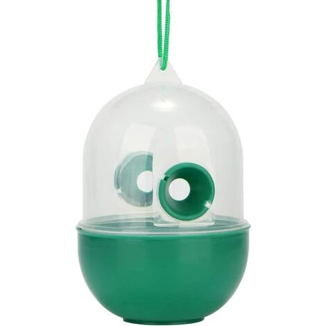 BENOBBY KIDS 4X Piège à Insectes En Plastique - Piège à Guêpes à Suspendre - Protection écologique Contre Les Guêpes, Les Mouches Et Les Frelons (4 Pièces - Transparent 12cm) 5 BENOBBY KIDS 4X Piège à Insectes En Plastique - Piège à Guêpes à Suspendre - Protection écologique Contre Les Guêpes, Les Mouches Et Les Frelons (4 Pièces - Transparent 12cm) – Image 5