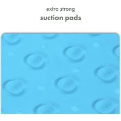 BENOBBY KIDS Tapis De Douche Incurvé Bleu 53 X 53 Cm | Antidérapant, Lavable En Machine | Tapis De Bain Quart De Cercle | Tapis De Douche Antidérapant Avec Ventouses Pour Enfants Et Personnes âgées -Tapis et paillasson Soldes 65443567 3