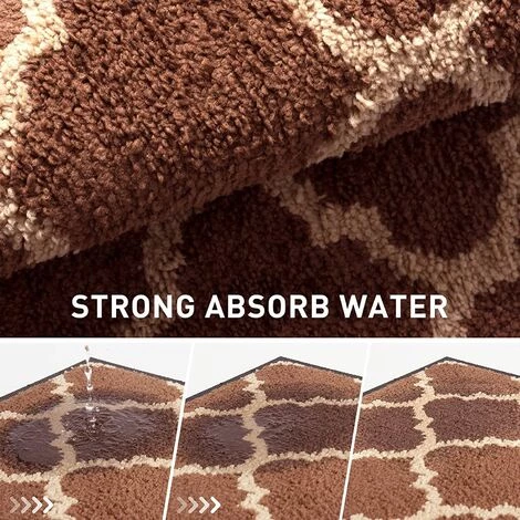 OSQI Paillasson D'intérieur 40 X 60 Cm, Tapis Noir, Tapis De Barrière Lavable, Tapis De Porte D'entrée Super Absorbant, Paillasson En Caoutchouc Antidérapant, Tapis D'entrée Robuste Anti-salissures 2 OSQI Paillasson D'intérieur 40 X 60 Cm, Tapis Noir, Tapis De Barrière Lavable, Tapis De Porte D'entrée Super Absorbant, Paillasson En Caoutchouc Antidérapant, Tapis D'entrée Robuste Anti-salissures – Image 2