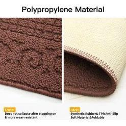 OSQI Tapis D'entrée D'intérieur, Tapis Antidérapant Durable, Paillasson D'intérieur, Tapis Absorbants, Tapis D'entrée, Paillassons Pour Entrée Lavable En Machine 40 * 63 Cm, Marron 7 OSQI Tapis D'entrée D'intérieur, Tapis Antidérapant Durable, Paillasson D'intérieur, Tapis Absorbants, Tapis D'entrée, Paillassons Pour Entrée Lavable En Machine 40 * 63 Cm, Marron -Tapis et paillasson Soldes 65505972 3