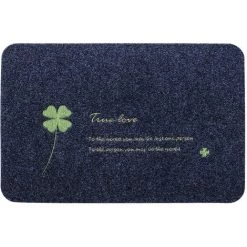 FR-LIFE BR-Vie Tapis De Porte,Noir Anthracite Paillasson antiderapant Et Absorbant 40x60 Cm,Tapis Entrée Intérieur Et Exterieur,Tapis De Porte Lavable & Ultra Absorbant Pour Couloir, Cuisine, Chambr